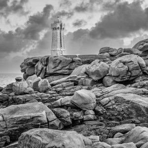 Perros-Guirec Phare de Mean Ruz (Ploumanac